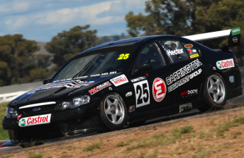 Series rookie Michael Hector, seen here testing at Winton, will drive one of four Terry Wyhoon prepared V8 Touring Cars