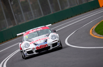 Craig Baird set the pace in the Carrera Cup