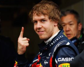 Sebastian Vettel took his first AGP win
