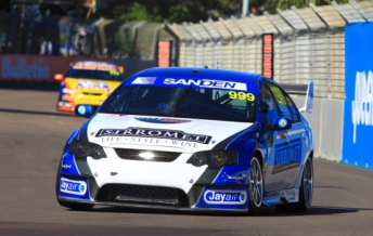 Blanchard in his Sonic Motor Racing entry at Townsville last year – the circuit where he picked up his first race and round win