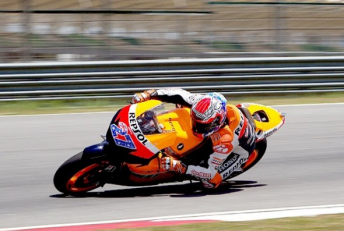Casey Stoner again set the pace in Sepang