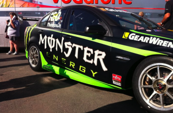 Thompson will steer this Monster branded VE in the 2011 Fujitsu Series