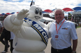 Alan Jones with Michelin