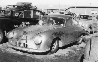 Porsche 356 which competed in the 1953 REDex Trial
