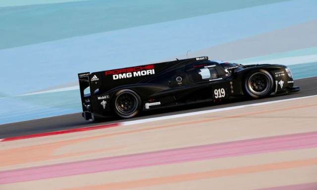 The Porsche 919 worked through several programs at the Sakhir test