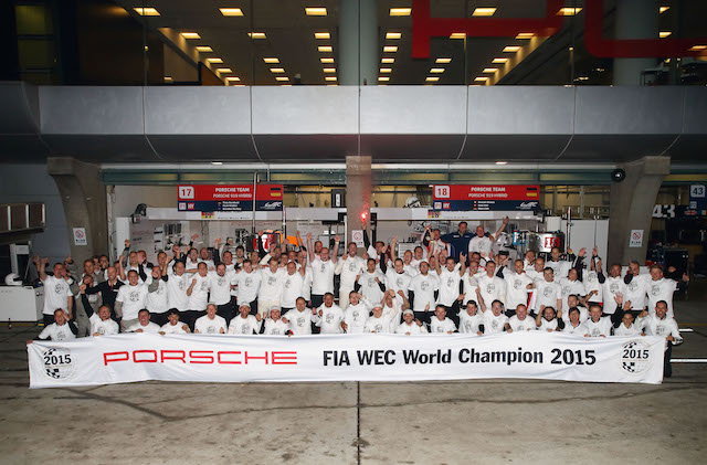 Porsche seal WEC Manufacturer