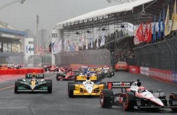 Will Power drove through the spray to win in Brazil