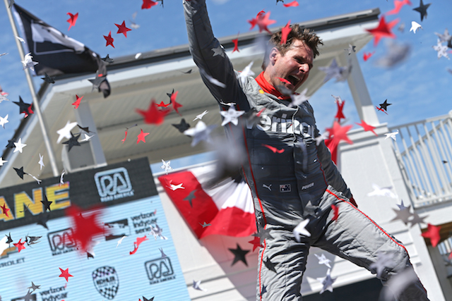 Will Power wins his second race in succession by holding out Tony Kanaan at Road America