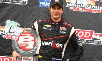 Pole number #4 for Will Power at St Petersburg