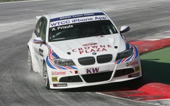 Andy Priaulx at Monza on the weekend