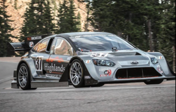 Quinn tackles the Pikes Peak in his modified Ford Focus