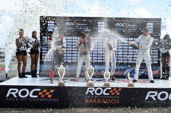 The ROC podiums