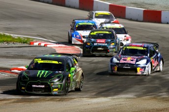 Rallycross is mown for its fierce racing