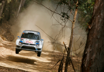 Sebastien Ogier completes clean sweep of stages on Day one at Coates Hire Rally Australia 