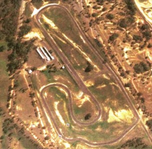 Aerial view of the proposed Broadfoot Rallycross circuit in Victoria