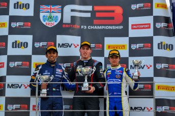 Thomas Randle scored his first British F3 win pic: PSP Images