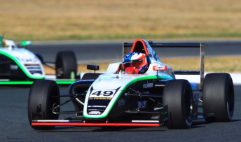 Randle on his way to victory at Ipswich in the CAMS Jayco Australian Formula 4 Championship