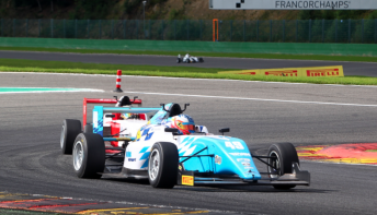 Thomas Randle on his way to victory at Spa-Francorchamps