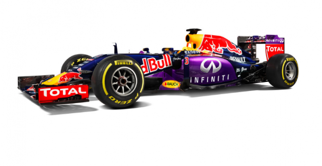 Red Bull Racing unveils its 2015 colours
