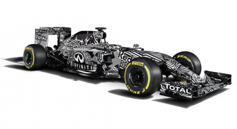 Red Bull RB11 in testing livery 