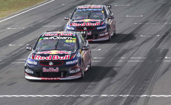 Lowndes and Whincup duked it out at Phillip Island