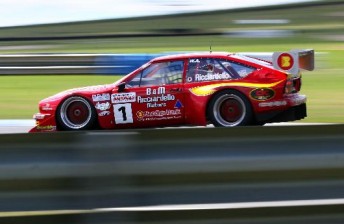 Ricciardello came out narrowly ahead in a tight day of qualifying for the Sports Sedans