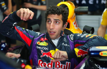 Ricciardo climbs from the Red Bull