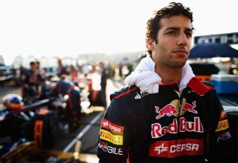 Daniel Ricciardo will drive a Red Bull at the Silverstone test