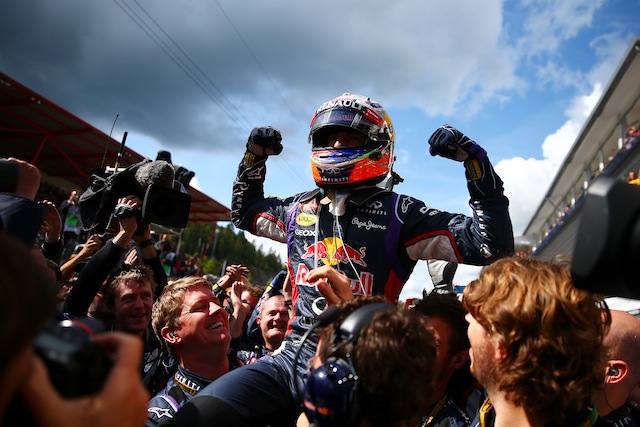 Daniel Ricciardo eyeing a title push after Spa victory