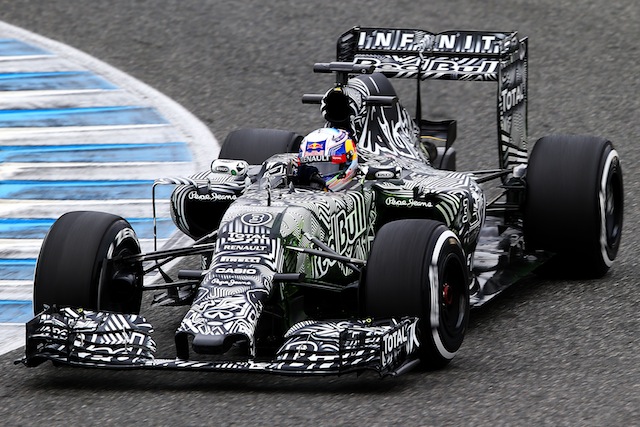 Daniel Ricciardo, seen testing here in Red Bull
