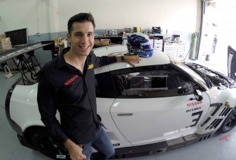 Rick Kelly at the Sepang circuit