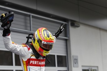 Rio Haryanto takes the sprint race spoils in Austrian GP2