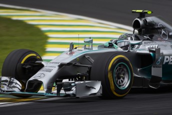 Nico Rosberg closed the gap in the title race with Brazilian Grand Prix victory