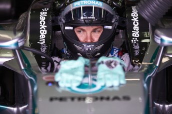Nico Rosberg was shocked by the incident which left two people injured 