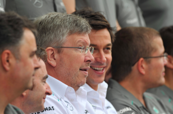 Ross Brawn at the Brazilian Grand Prix