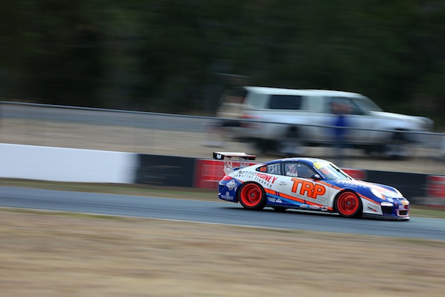 Fraser Ross claimed the Jim Richards Endurance Trophy  with a second place finish at Queensland Raceway 