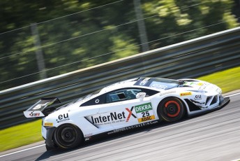 Russell is hopeful he will drive the Reiter Engineering Lamborghini next year 