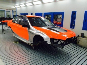 Simpson will compete in the Kumho Series using Vodafone colours this year 