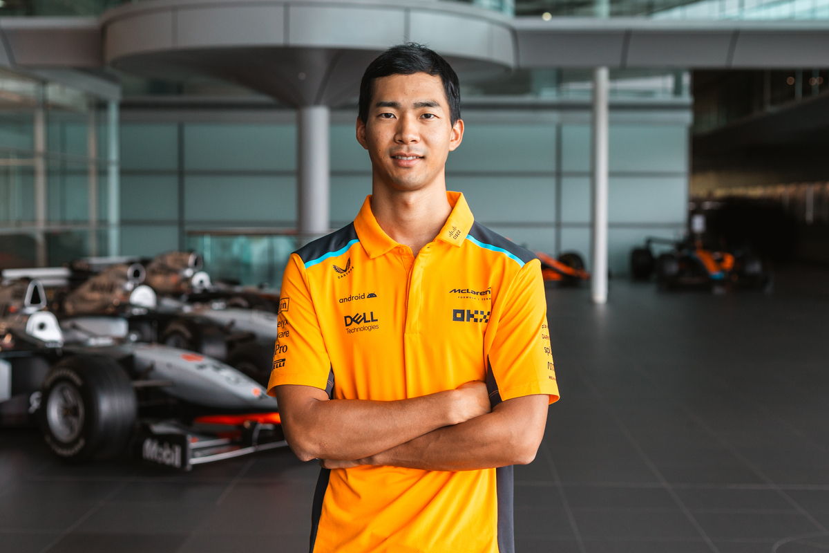 McLaren has sign Le Mans winner Ryo Hirakawa as a 2024 F1 reserve driver. Image: McLaren Racing