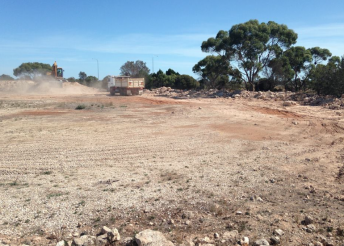 Construction has started on the new SA Motorsport Park circuit 