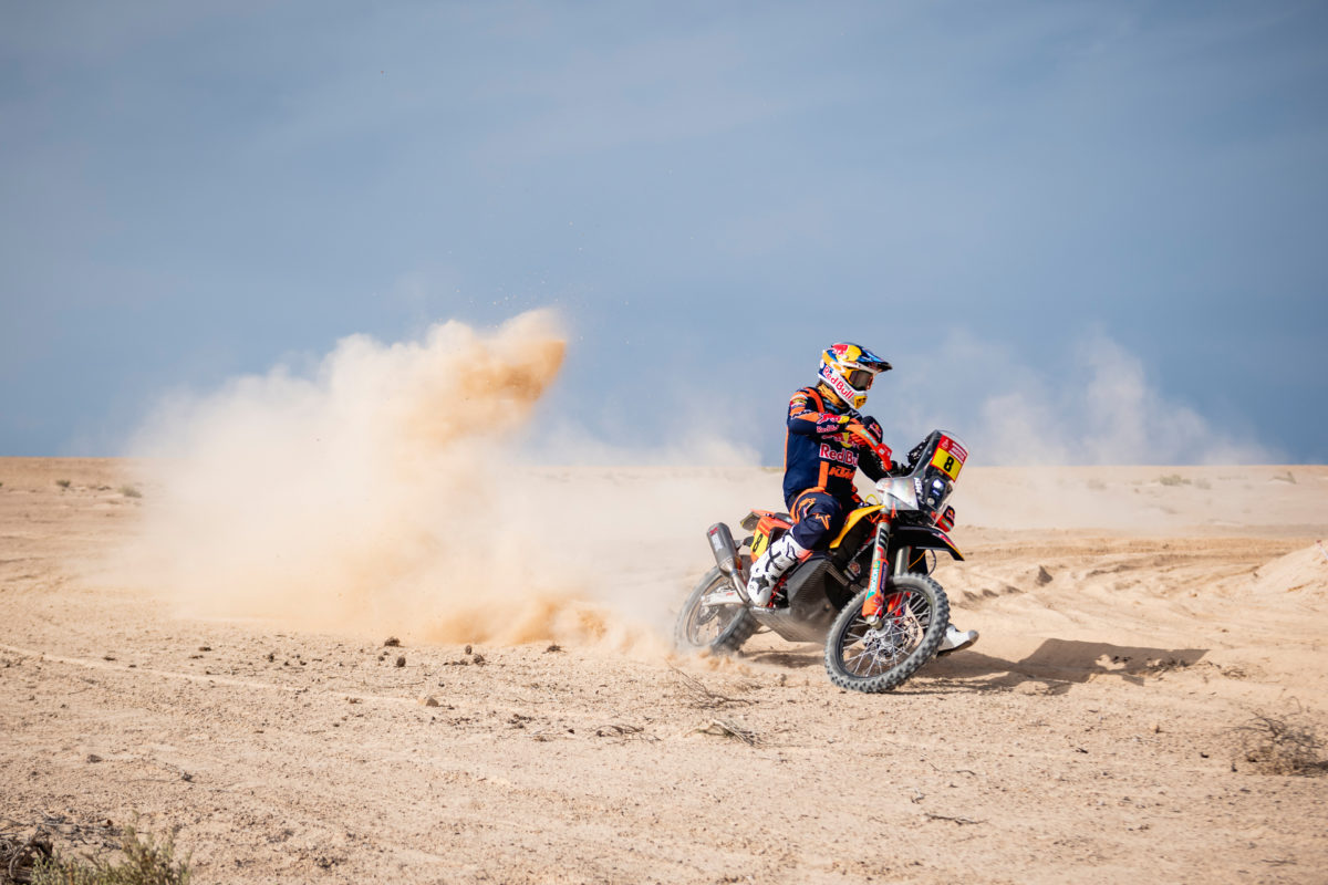 Toby Price was fastest in the Prologue at Dakar 2023