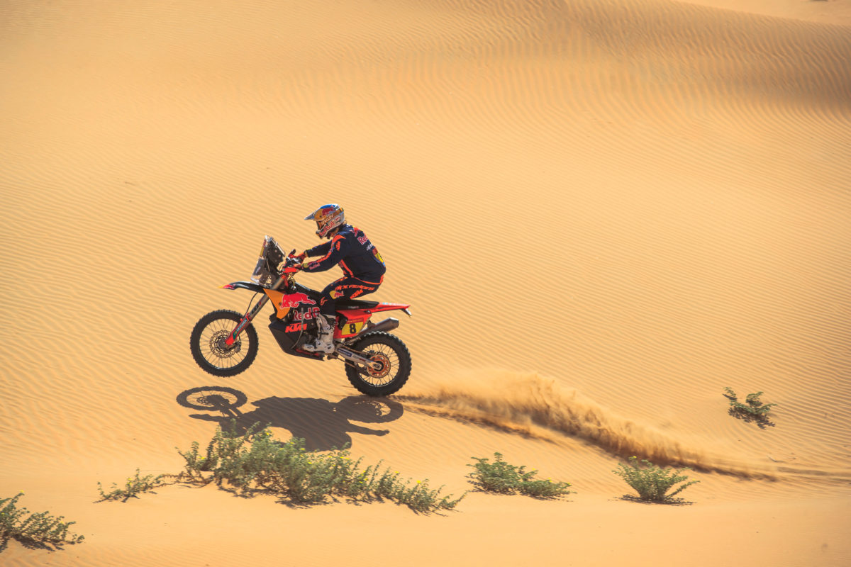 Toby Price holds a 12-second overall lead after Dakar Stage 13