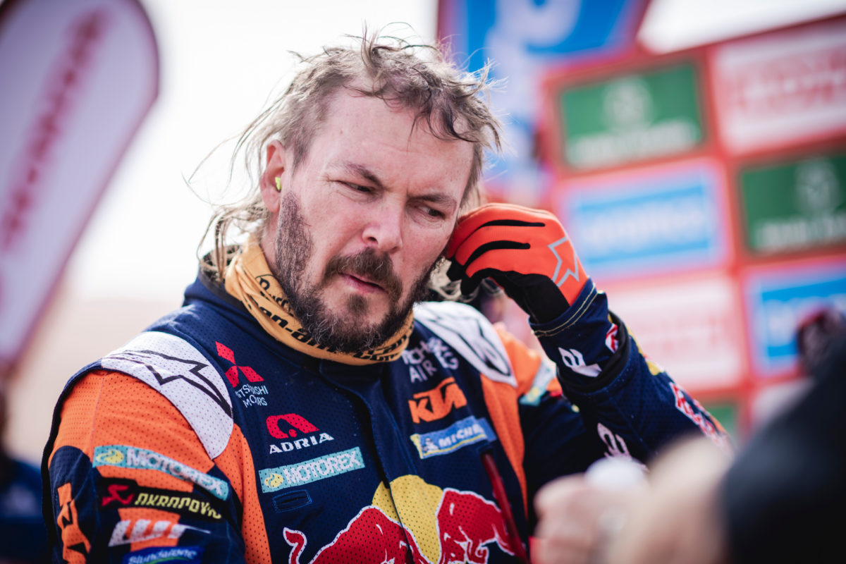It is still unclear if Toby Price has retained the overall Dakar lead on Stage 13