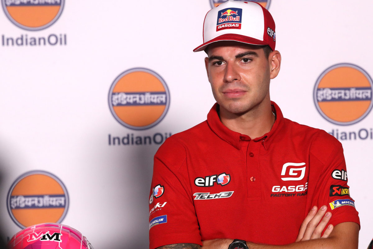 Augusto Fernandez has a 2024 MotoGP seat 'in theory'. Image: Gold & Goose/Red Bull Content Pool