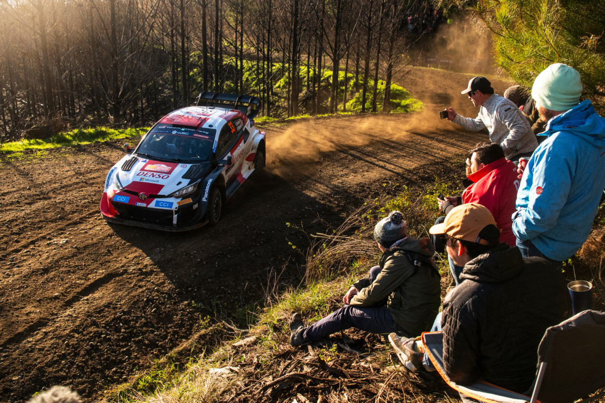 Elfyn Evans was fastest in WRC Rally Chile shakedown. Image: Jaanus Ree/Red Bull Content Pool