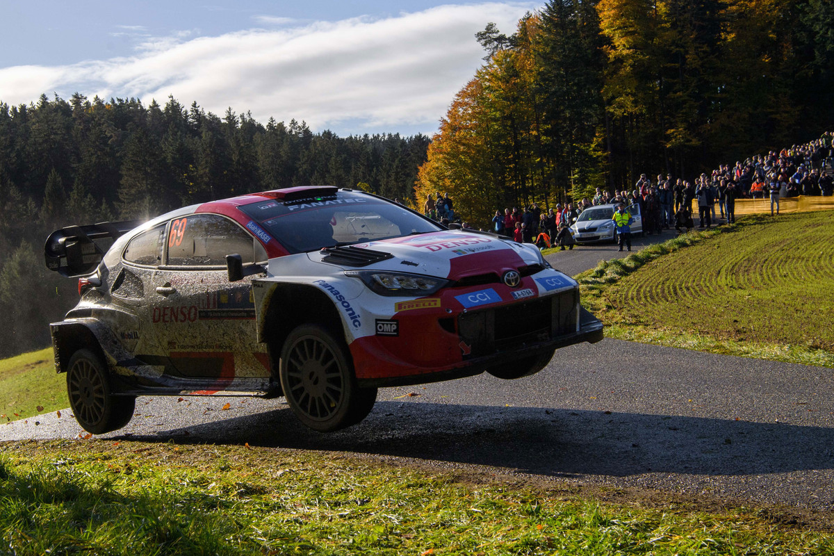 Kalle Rovanperä has moved a step closed to the WRC title. Image: Red Bull Content Pool