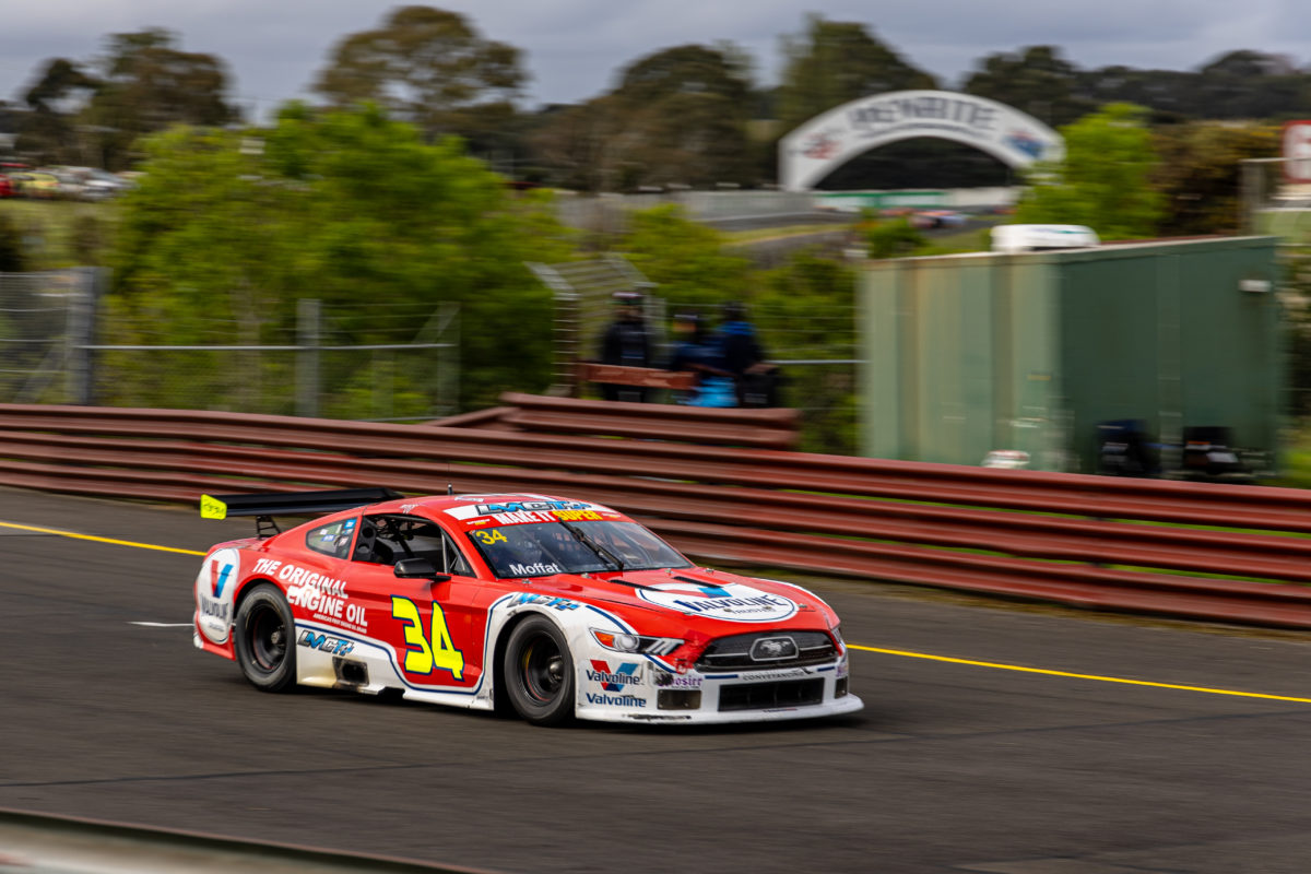 Moffat took maximum points with his third race win at Sandown. Photo: InSyde Media