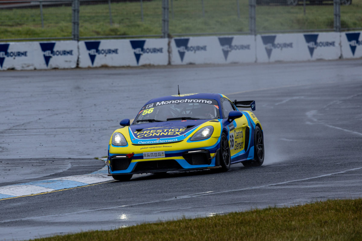 Shane Smollen continued his run of poles in GT4 - Image: InSyde Media