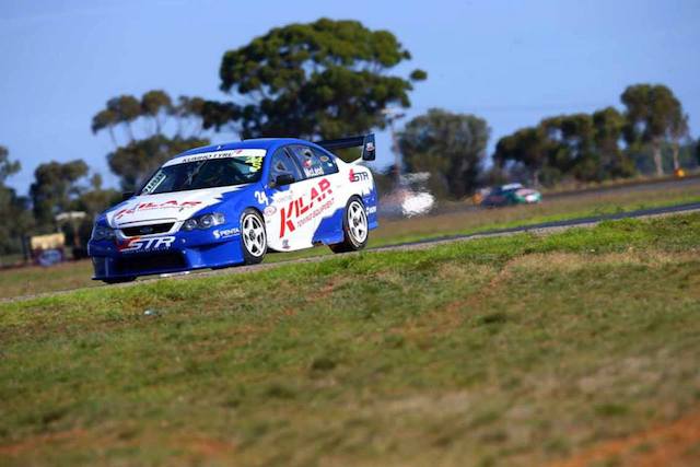 Drew Russell will step behind the wheel of the STR Falcon campaigned by Gerard McLeod at Mallala earlier this year