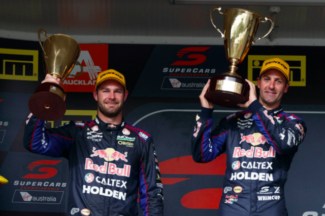 Van Gisbergen and Whincup at Pukekohe